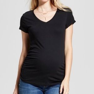 Isabel black maternity top medium